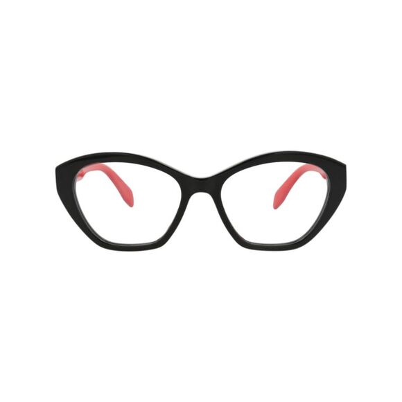 Alexander McQueen Cat Eye-Frame Acetate Optical Frames Black Womens